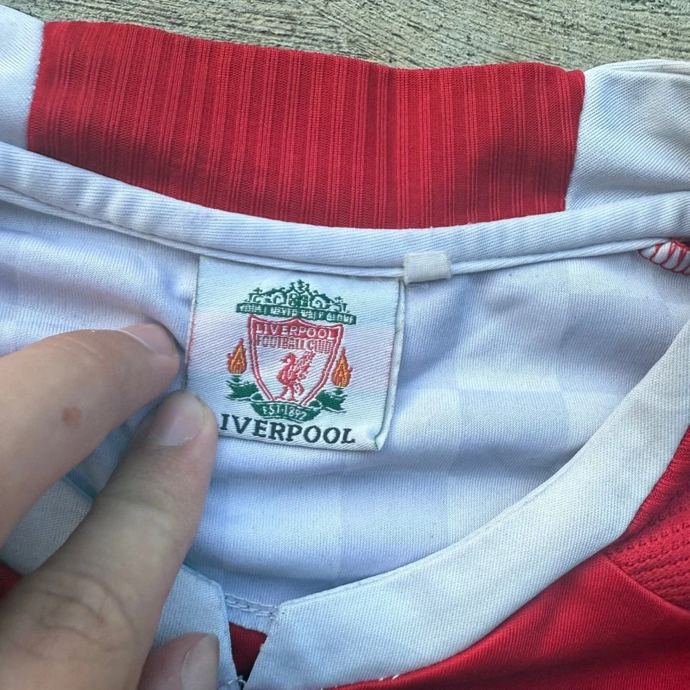 Adidas Liverpool FC 2006/07 Home Jersey Red Carlsberg Premier League Mens Large